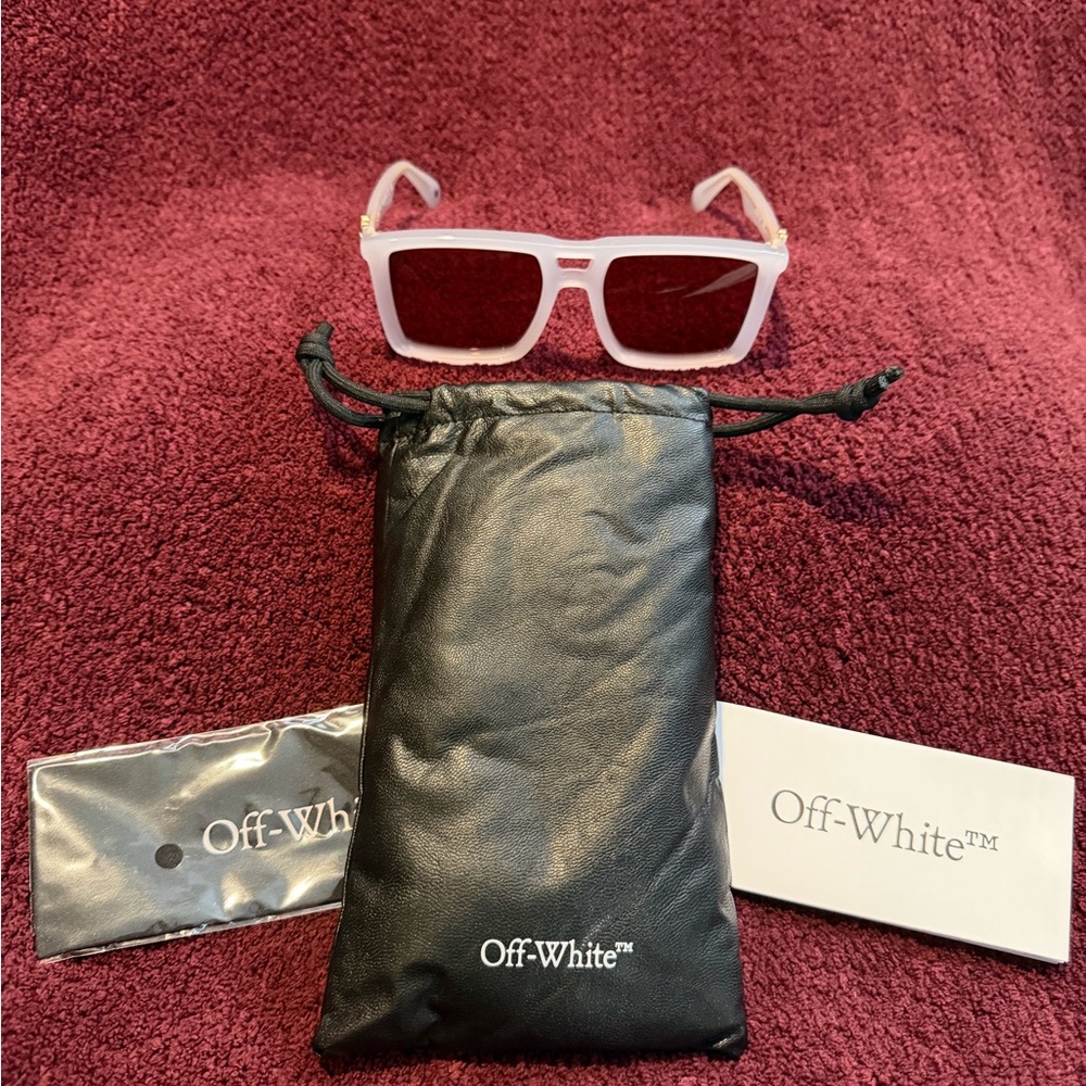 Off-White White Sunglasses
